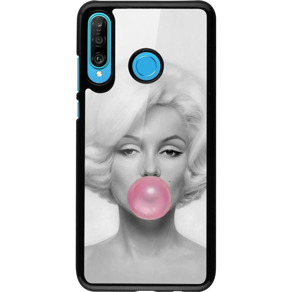 Coque Huawei P30 Lite - Marilyn Bubble