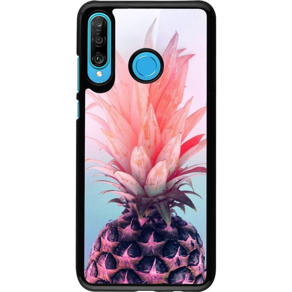 Coque Huawei P30 Lite - Purple Pink Pineapple