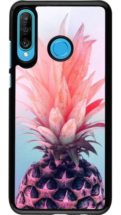 Coque Huawei P30 Lite - Purple Pink Pineapple