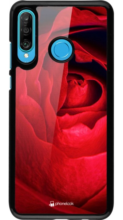 Coque Huawei P30 Lite - Valentine 2022 Rose
