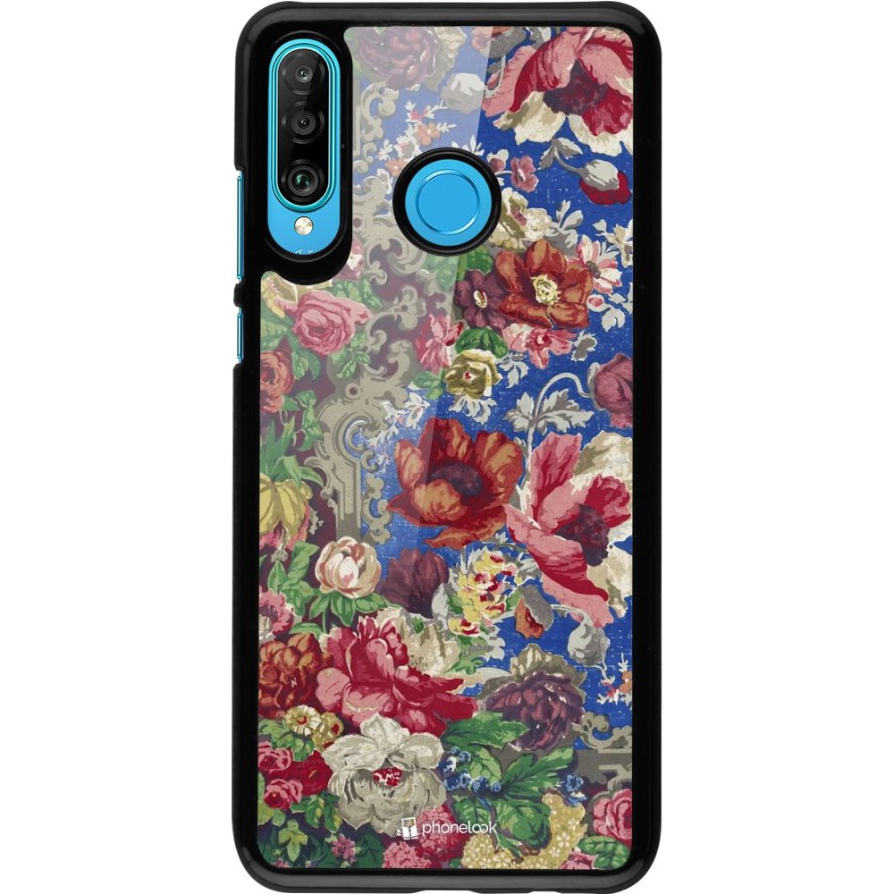 Coque Huawei P30 Lite - Vintage Art Flowers