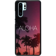 Coque Huawei P30 Pro - Aloha Sunset Palms