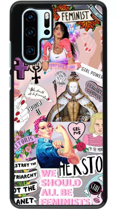 Coque Huawei P30 Pro - Girl Power Collage