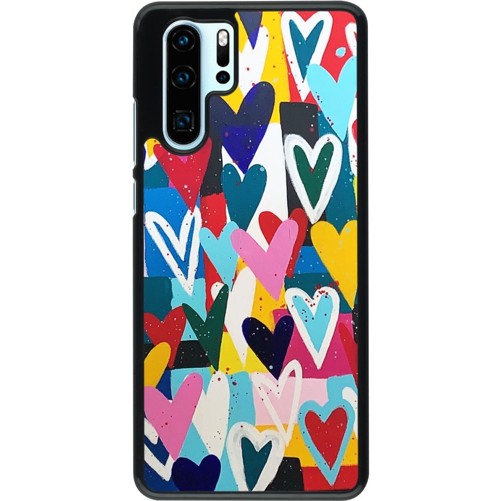 Coque Huawei P30 Pro - Joyful Hearts