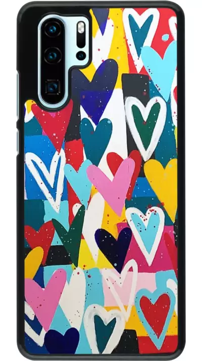 Coque Huawei P30 Pro - Joyful Hearts