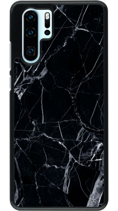 Coque Huawei P30 Pro - Marble Black 01