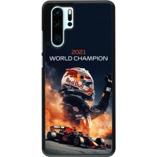 Coque Huawei P30 Pro - Max Verstappen 2021 World Champion