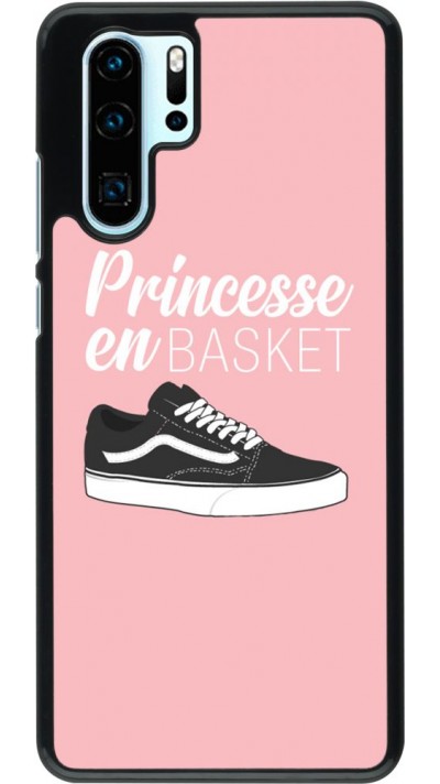 Coque Huawei P30 Pro - princesse en basket