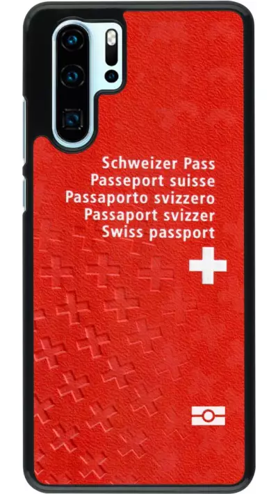 Coque Huawei P30 Pro - Swiss Passport