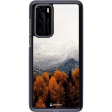 Coque Huawei P40 - Autumn 21 Forest Mountain