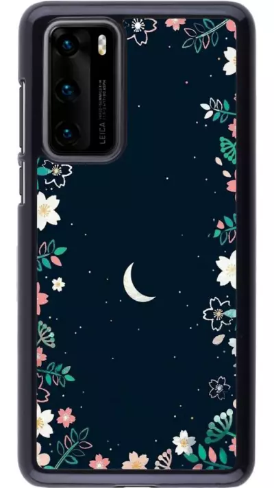 Coque Huawei P40 - Flowers space