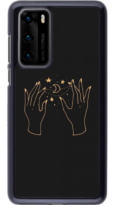 Coque Huawei P40 - Grey magic hands