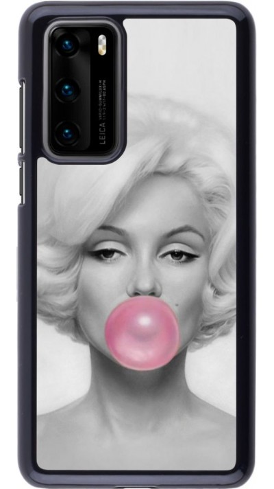 Coque Huawei P40 - Marilyn Bubble