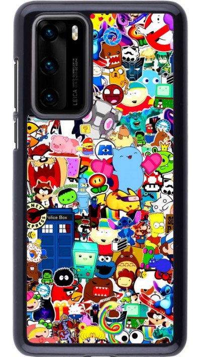 Coque Huawei P40 - Mixed cartoons