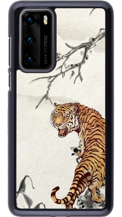 Hülle Huawei P40 - Roaring Tiger