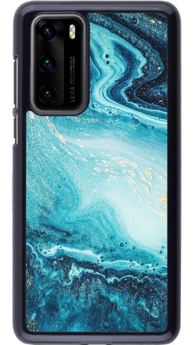 Coque Huawei P40 - Sea Foam Blue