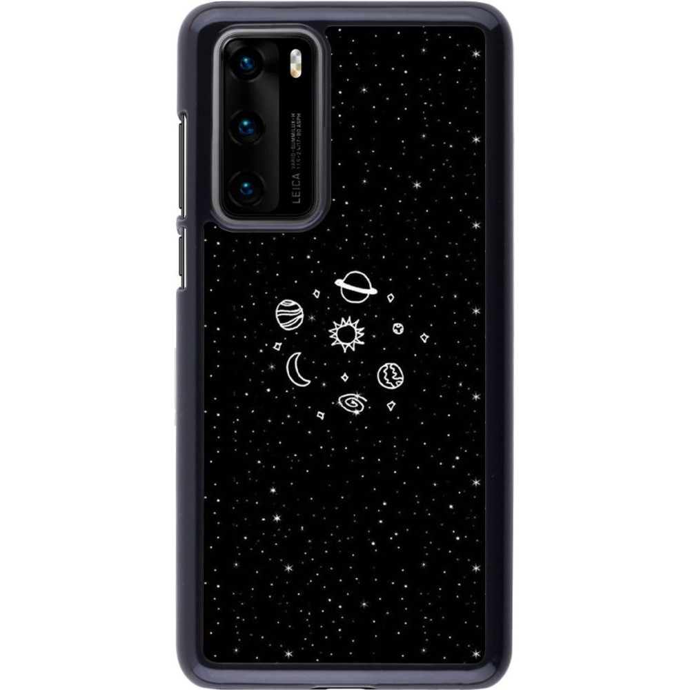 Coque Huawei P40 - Space Doodle