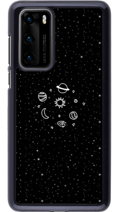 Coque Huawei P40 - Space Doodle