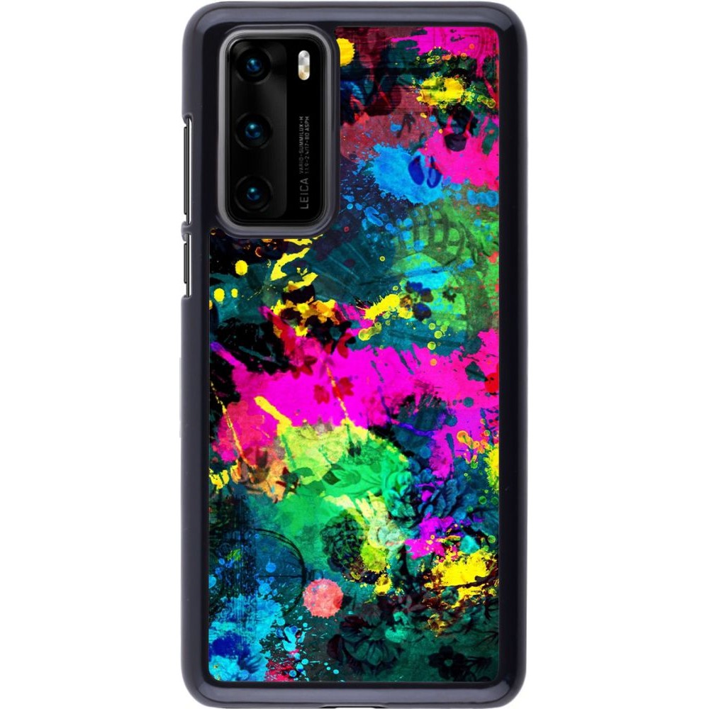 Coque Huawei P40 - splash paint