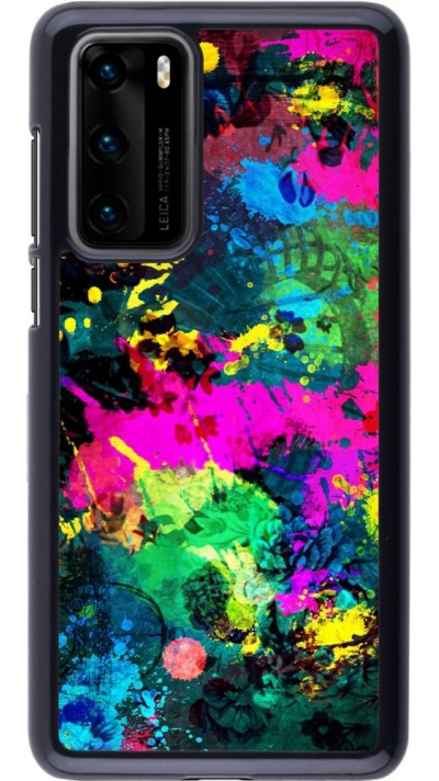 Coque Huawei P40 - splash paint