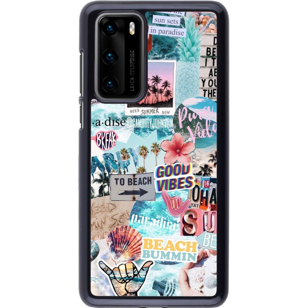 Coque Huawei P40 - Summer 20 collage