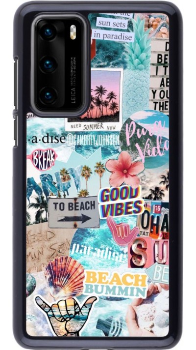 Coque Huawei P40 - Summer 20 collage