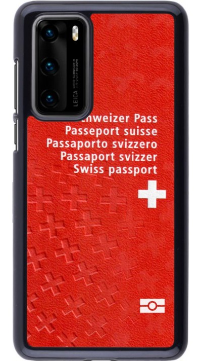 Coque Huawei P40 - Swiss Passport