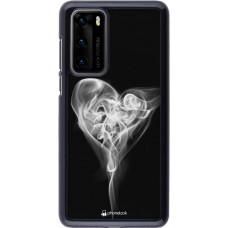 Coque Huawei P40 - Valentine 2022 Black Smoke