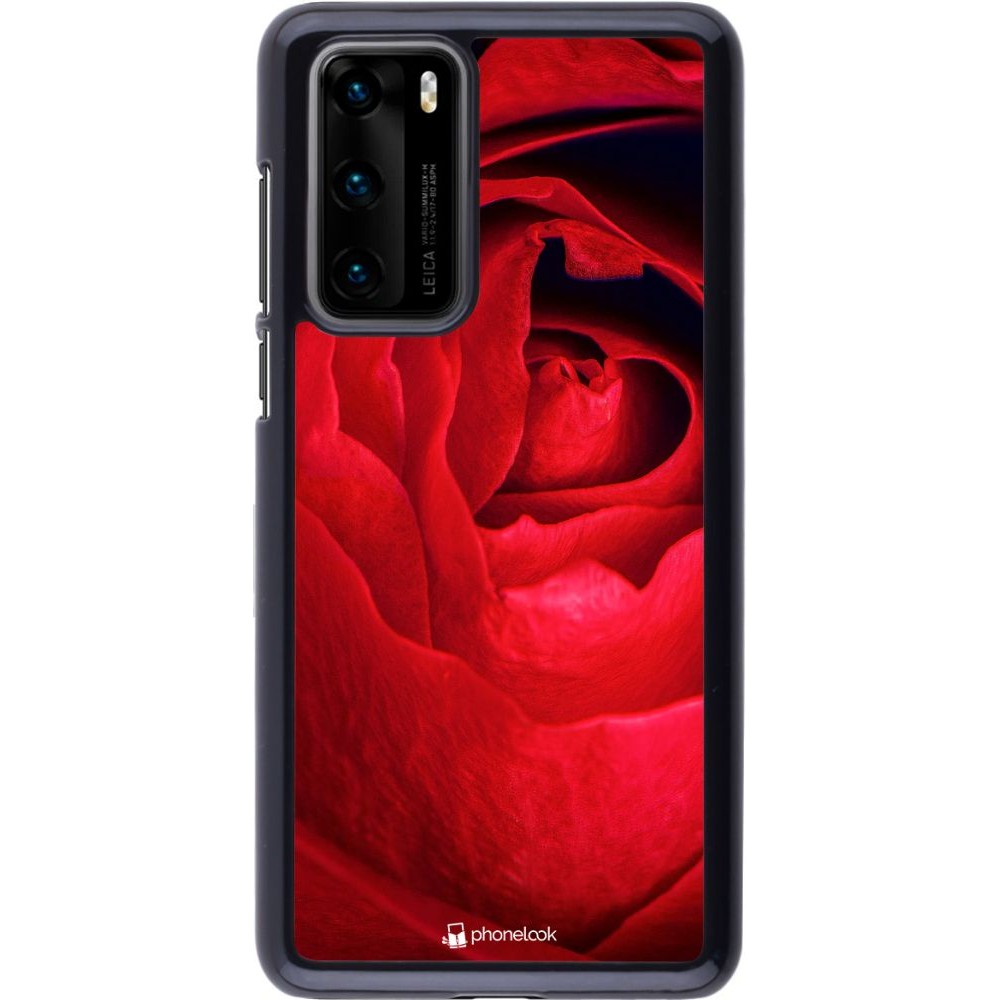 Coque Huawei P40 - Valentine 2022 Rose