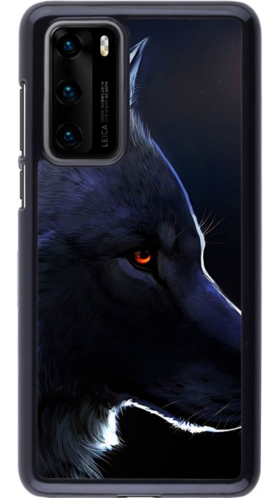 Coque Huawei P40 - Wolf Shape