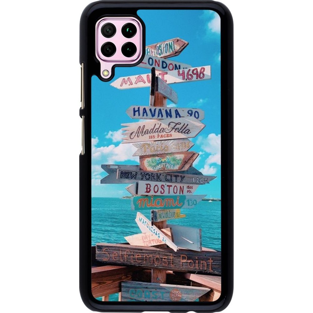 Coque Huawei P40 Lite - Cool Cities Directions