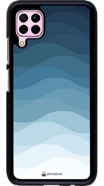 Coque Huawei P40 Lite - Flat Blue Waves