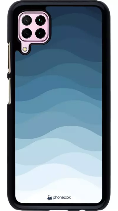 Coque Huawei P40 Lite - Flat Blue Waves