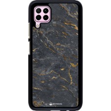 Coque Huawei P40 Lite - Grey Gold Marble