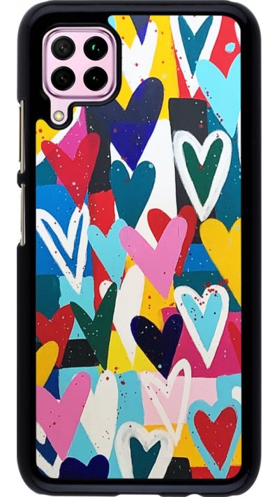 Coque Huawei P40 Lite - Joyful Hearts