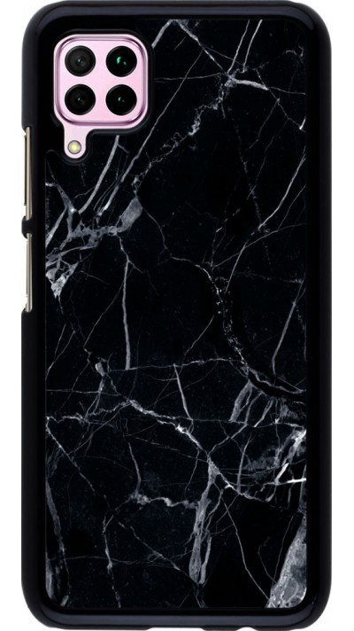 Coque Huawei P40 Lite - Marble Black 01