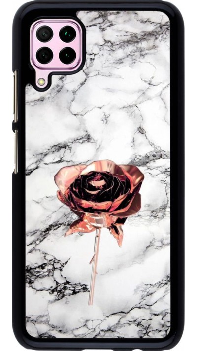 Hülle Huawei P40 Lite - Marble Rose Gold