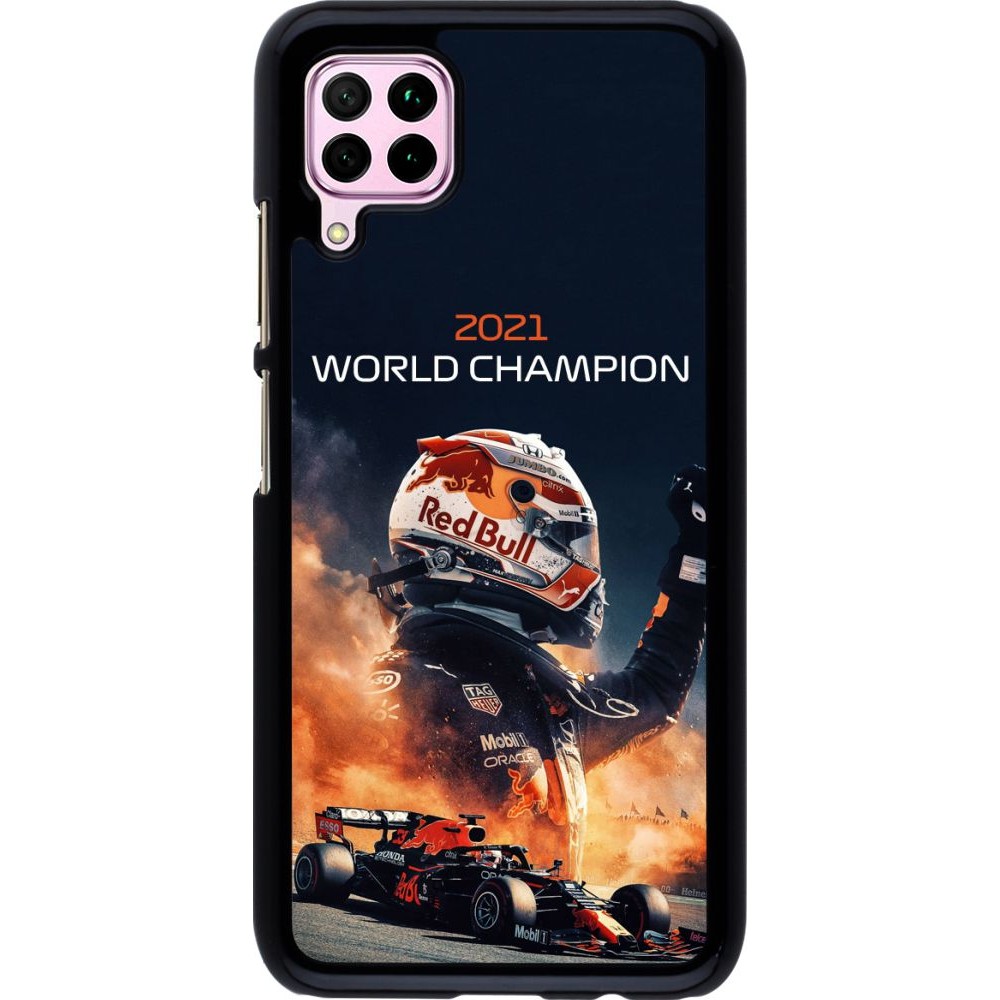 Hülle Huawei P40 Lite - Max Verstappen 2021 World Champion