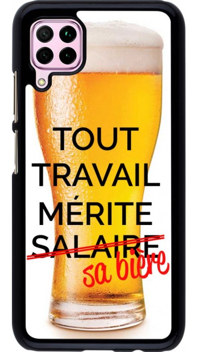 Coque Huawei P40 Lite - Tout travail mérite sa bière