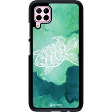 Coque Huawei P40 Lite - Turtle Aztec Watercolor