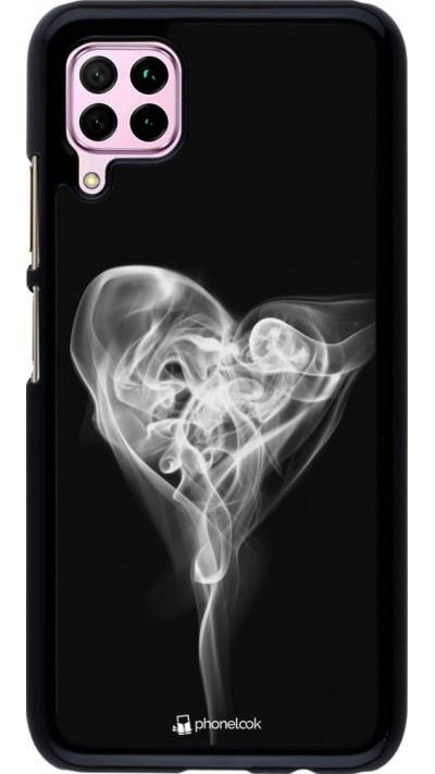 Coque Huawei P40 Lite - Valentine 2022 Black Smoke
