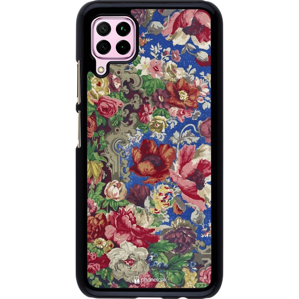 Coque Huawei P40 Lite - Vintage Art Flowers