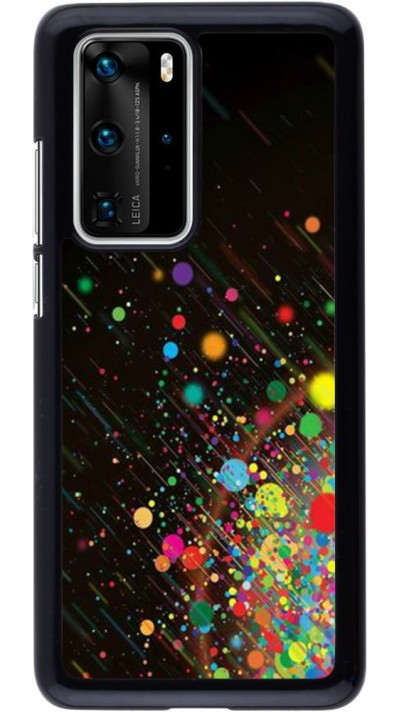 Coque Huawei P40 Pro - Abstract bubule lines