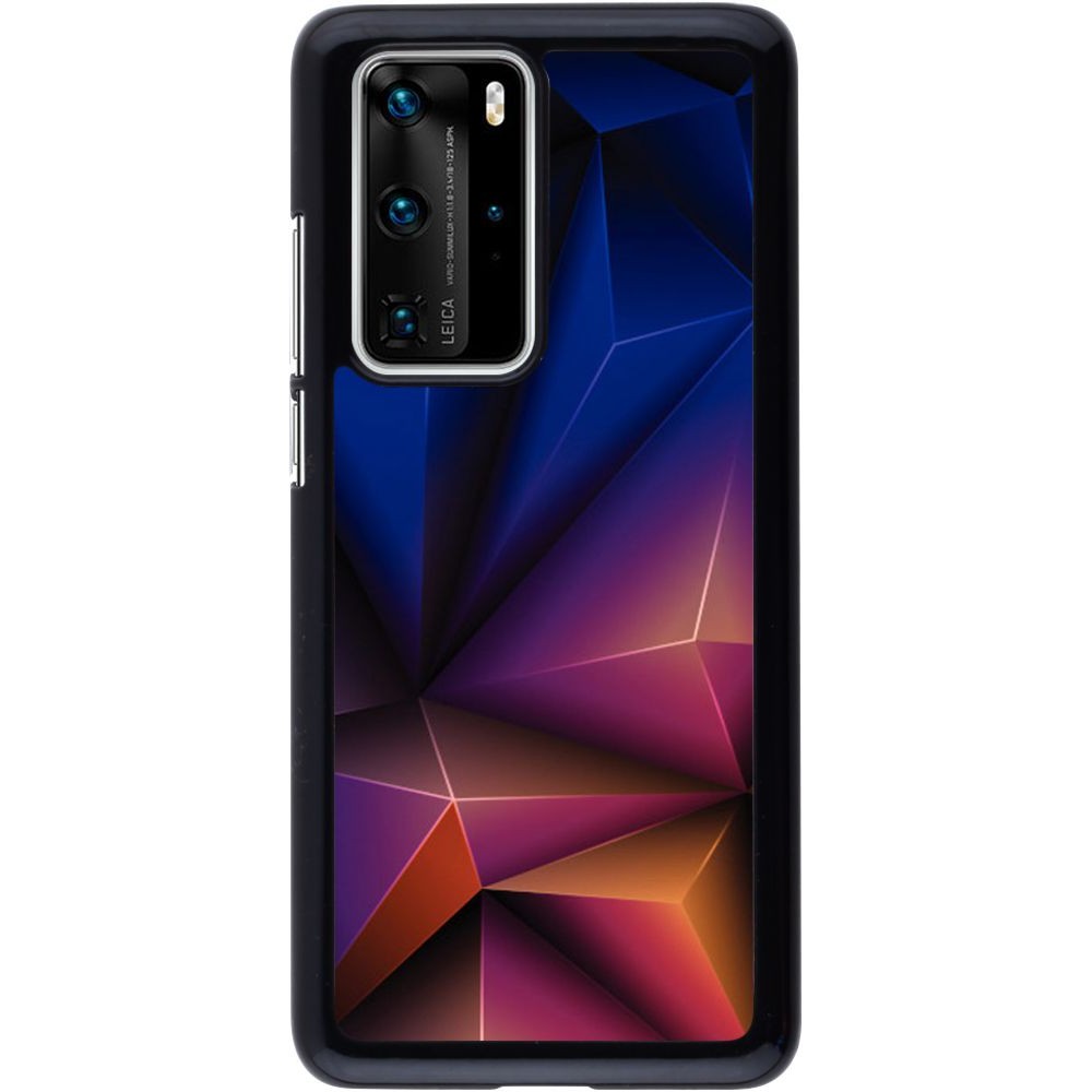 Coque Huawei P40 Pro - Abstract Triangles 
