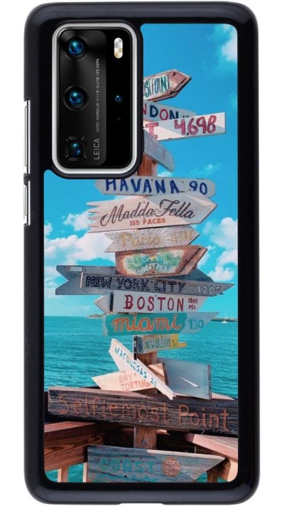 Coque Huawei P40 Pro - Cool Cities Directions