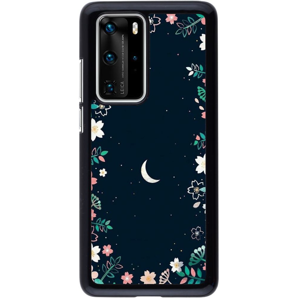 Coque Huawei P40 Pro - Flowers space