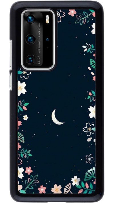 Coque Huawei P40 Pro - Flowers space