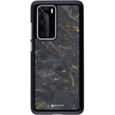 Hülle Huawei P40 Pro - Grey Gold Marble