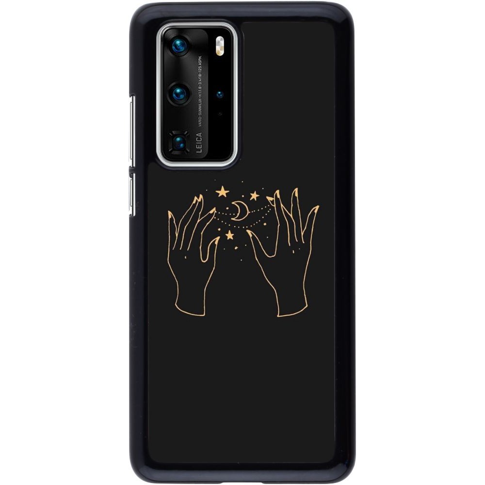 Coque Huawei P40 Pro - Grey magic hands