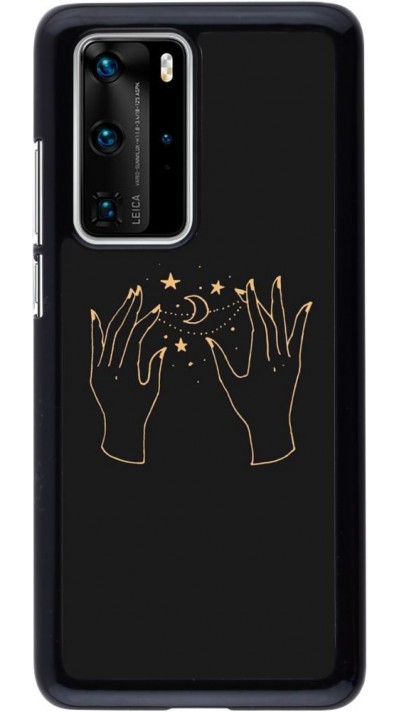 Coque Huawei P40 Pro - Grey magic hands